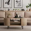 AX LIVING Kaffetisch Halay Eiche Cremona, Moderne Produktbild-Vorschau 5