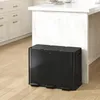 HOMCOM Vuilnisbak, 3x20 liter, roestvrij staal, met zachte Productafbeelding-voorbeeld 11