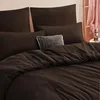 Sada povlečení 200x220 cm, hnědá, 3dílná, mikrovlákno, se Náhled obrázku produktu 3