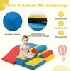 COSTWAY blocchi da arrampicata in schiuma per bambini, set Anteprima dell’immagine prodotto 6
