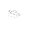 Moderne Kommode DAST 2D2S mit Schubladen – Beige, stilvoll Produktbild-Vorschau 7