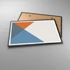 Gerahmtes Poster - Schwarzer Rahmen - Vier die Farben Produktbild-Vorschau 3