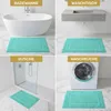 Lavea® 4er Set Badematte 50x80 cm, Badezimmerteppich 100% Produktbild-Vorschau 6