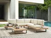 BELIANI Lounge Set Hellbraunes Akazienholz 5-Sitzer mit Produktbild-Vorschau 2