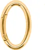 Oval Karabiner 48mm gold Produktbild-Vorschau