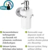 Dávkovač mydla WENKO Vacuum-Loc® Mod. Capri, upevnenie bez Náhľad obrázku produktu 4