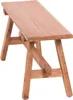 HOLZBANK "ANZIO" | Mahagoni, 90x39x26 cm (HxBxT) | Faltbank Produktbild-Vorschau 4