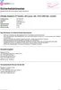 A document with product information and safety instructions. Produktbild-Vorschau