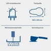 Scheppach lupínková pila s nožním ovladačem DECO-XLS Náhled obrázku produktu 10