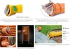 Univerzálny 72-100mm polypropylénový koncový klapkový Náhľad obrázku produktu 3