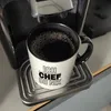 ICH CHEF DU NIX Kaffeebecher in schwarz für Büro und Produktbild-Vorschau 7