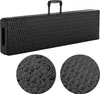 Gartenbank-Set aus Rattan, klappbar, 183 cm, 2-teilig Produktbild-Vorschau 1