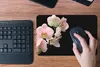 MuchoWow® Mauspad Mousepad Orchidee - Blumen - Rosa - Produktbild-Vorschau 4