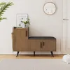 OKWISH Banc à chaussures avec 3 portes de rangement, meuble Voir les images du produit 6