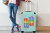 MuchoWow® Koffer Handgepäck Trolley Rollkoffer Kleine Produktbild-Vorschau 5