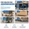 Set van 4 zwaar belastbare wielen met rem – Zwenkwielen Productafbeelding-voorbeeld 7
