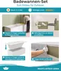 Calmwaters® Badewanne Komplettset 180x80 cm mit Produktbild-Vorschau 2