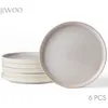 Teller set 6er Ø20 cm Keramik Speiseteller Dessertteller Produktbild-Vorschau 1