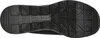 The bottom view of a black Skechers shoe sole. Náhľad obrázku produktu