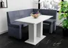 Eckbankgruppe 196x142 cm BLAKE XL L Stoff Soro Dunkelgrau / Produktbild-Vorschau 1