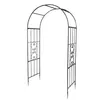 FCH Arco floreale, arco da giardino, arco nuziale, 118,5 x Anteprima dell’immagine prodotto 4