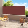 vidaXL Tenda laterale estensibile 220x500 cm Marrone Anteprima dell’immagine prodotto 8