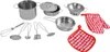 Kinder-Küchen-Set mit Töpfen und Pfannen Spielset aus Produktbild-Vorschau 3