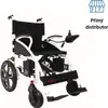 A white electric wheelchair is shown against a white background. Náhľad obrázku produktu