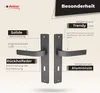 DOMINO Türgriff 72 Drückergarnitur BB-Buntbart Set | Produktbild-Vorschau 7