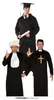 Student Priester Richter - Kostüm Set für Herren Gr. M-XL, Produktbild-Vorschau 3