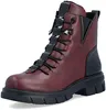 Rieker Z9152 Stiefeletten Wine/Schwarz Größe EU 38 Produktbild-Vorschau 2