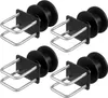 VEVOR Schiebetor-Set 150x293,6mm, Rolltor-Hardware-Set mit Produktbild-Vorschau 1