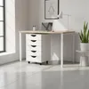 Kolečkový kontejner Relaxdays, 5 zásuvek, rozměry (Š x H x Náhled obrázku produktu 2