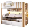 Etagenbett 90x200 cm im Hausdesign mit hydraulischem Produktbild-Vorschau 13