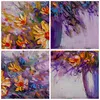 Bild auf Leinwand - Leinwandbild - Blumen Vase - 45x80cm - Produktbild-Vorschau 8