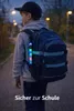 LED Rucksacklicht USB aufladbar – Wasserdichtes Produktbild-Vorschau 3