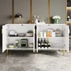 MODFU Kommode Sideboard mit goldenen Griffen und Füße- Produktbild-Vorschau 10