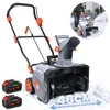 1400W Akku-Schneefräse mit 2 Akku | Brushless Motor 6500RPM Produktbild-Vorschau 1