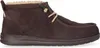 Hey Dude Wally Mid  Veterschoenen Hoog - Donkerbruin - Maat Voir les images du produit 13