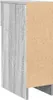 vidaXL Nočný stolík so zásuvkou Grey Sonoma 20x36x60 cm Náhľad obrázku produktu 7