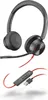 A black and gray headset with a red cable and USB connector is shown against a white background. Anteprima dell’immagine prodotto