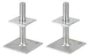 Alberts 2 x I-Pfostenträger, höhenverstellbar 30 - 150 mm, Produktbild-Vorschau 1