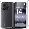 Xiaomi Redmi Note 14 Pro 5G 2x Schutzglas Handyhülle Bumper Produktbild-Vorschau 1