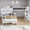 MODFU Etagenbett Kinderbett 90x200cm&140x200cm können drei Produktbild-Vorschau 3