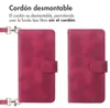 Funda Tipo Libro con Cuerda para Google Pixel 9A - Rojo Vista previa de la imagen del producto 2