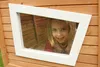 AXI Crooked Lisa Playhouse Brown/green, na zemi stojaci Náhľad obrázku produktu 11