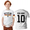 Deutschland Trikot T-Shirt für Fans – Fußball Shirt Herren Produktbild-Vorschau 1