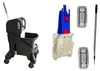 CleanSV Reinigungswagen Wischset Profi Laschenmop black 50 Produktbild-Vorschau 1