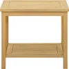 vidaXL Beistelltisch Öl-Natur 50 x 35 x 45 cm Massivholz Produktbild-Vorschau 4