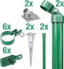 A collage of fence hardware components. Produktbild-Vorschau